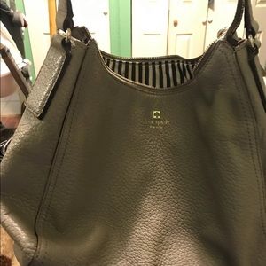 Grey Kate spade Hobo